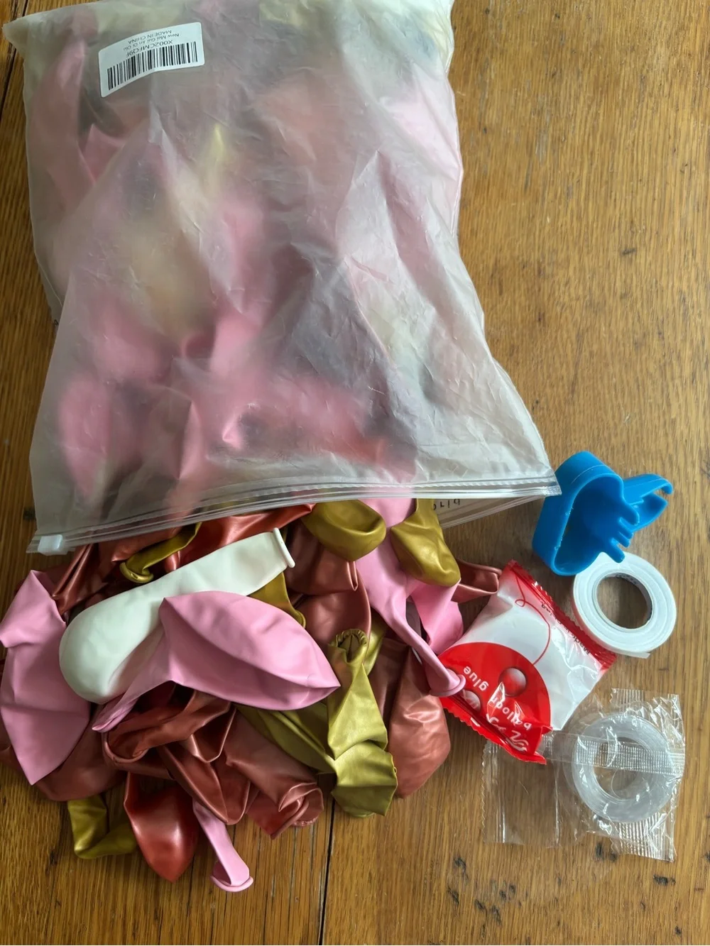 Balloon Arch Garland Kit - Pink Gold